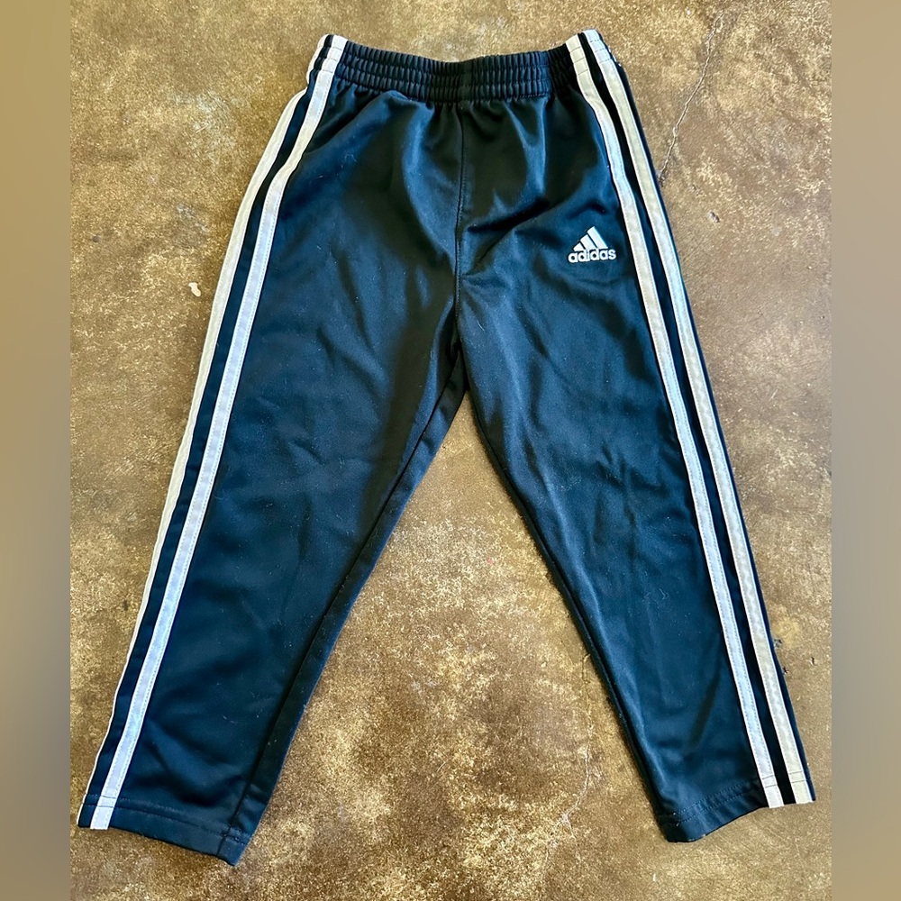 Adidas Kids Black Track Pants size 4t